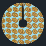 Challah Bread Hanukkah Chanukah Jewish Holidays Brushed Polyester Tree Skirt<br><div class="desc">Tree skirt features an original marker illustration of a loaf of challah bread. Perfect for Hanukkah decorating!

This design is also available on other products. Don't see what you're looking for? Need help with customisation? Contact Rebecca to have something designed just for you.</div>