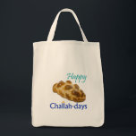 Challah-days Tote Bag<br><div class="desc">Celebrate the Challah-days! Works for any Jewish holiday (except Passover and Yom Kippur... ).</div>
