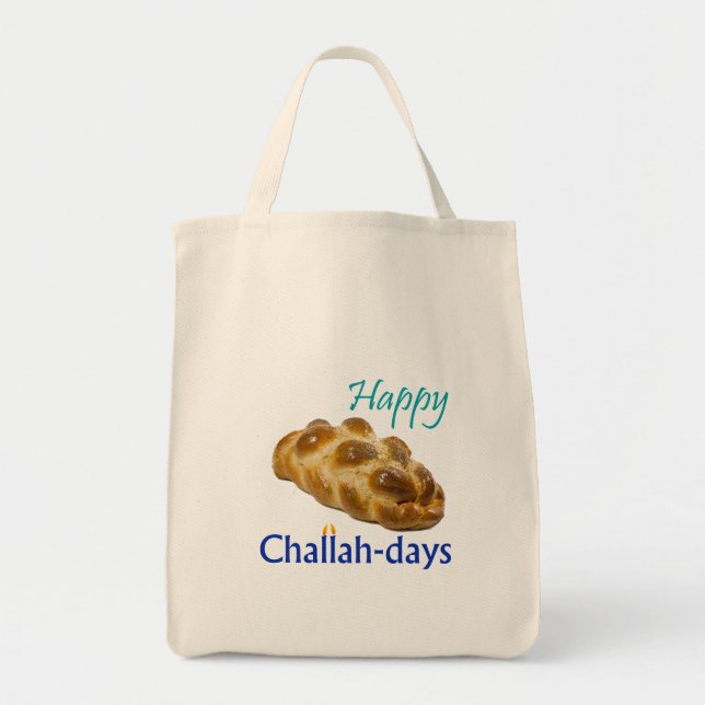Challah-days Tote Bag (Front)