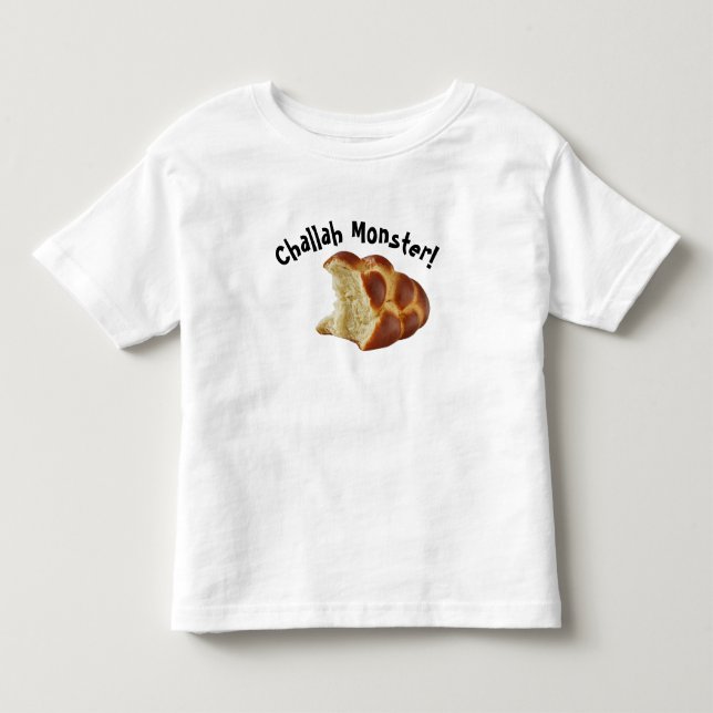 Challah Monster Shabbat T-Shirt (Front)