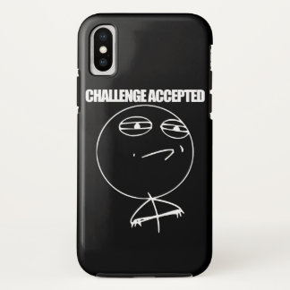 Challenge Accepted iPhone XS Case
