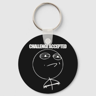 Challenge Accepted Key Ring