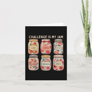 Challenge Classical Conversations Is My Jam Homesc Card