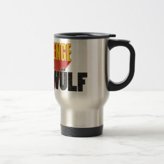 CHALLENGE of the CYBERWÜLF "Logo" Travel Mug