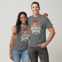 "Challenge T-Shirt: Conquer the Unknown"