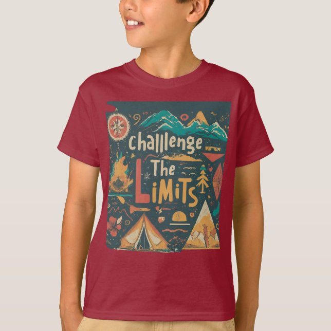 Challenge the Limits T-Shirt (Front)