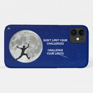 Challenge your limits motivational quote Case-Mate iPhone case