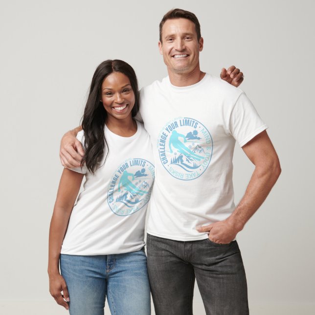 Challenge Your Limits Next Level Inspirational T-Shirt (Unisex)