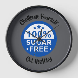 Challenge Yourself Get Healthy Clock