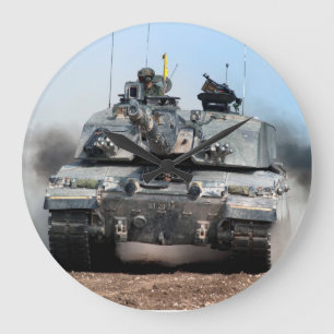 Challenger 2 Main Battle Tank (MBT) British Army Large Clock