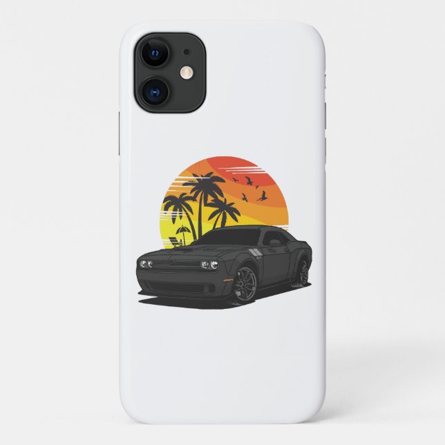 Challenger Case-Mate iPhone Case (Back)