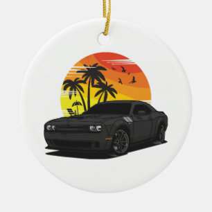 Challenger Ceramic Tree Decoration