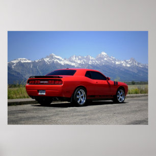 Challenger / Grand Tetons Poster