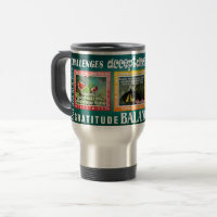 challenges slogans butterflies 12-step green mug