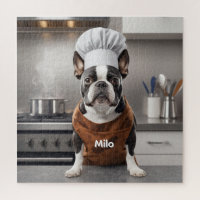 Challenging Boston Terrier Personalised