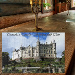 Challenging Dunrobin Castle, Sutherland Clan, Jigsaw Puzzle<br><div class="desc">If you love challenging jigsaw puzzles that become beautiful landscapes, this sharply focused photograph of Scotland's Dunrobin Castle is for you. The fairytale worthy structure has stood on the Moray Firth for hundreds of years with a formal garden that is barely visible below the intricate, decorative gray wall. Since the...</div>
