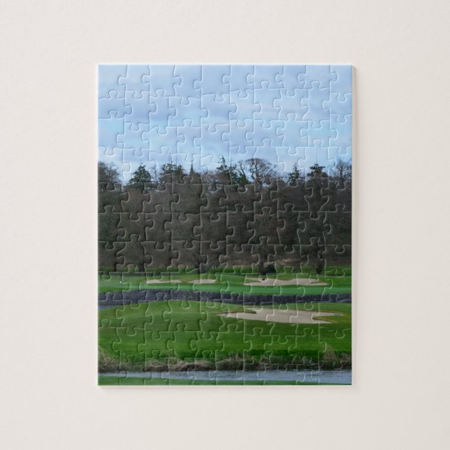 Challenging Golf Course Jigsaw Puzzle (Vertical)