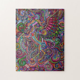Challenging Jigsaw Unicorn Mandala Artwork Puzzle