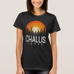 Challis Idaho ID Retro Style Vintage 70s 80s 90s T-Shirt