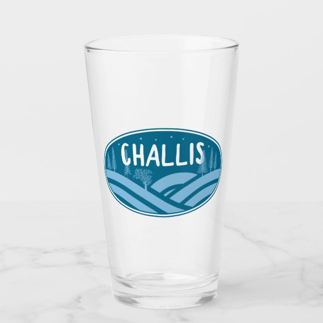 Challis Idaho Outdoors Glass (Front)