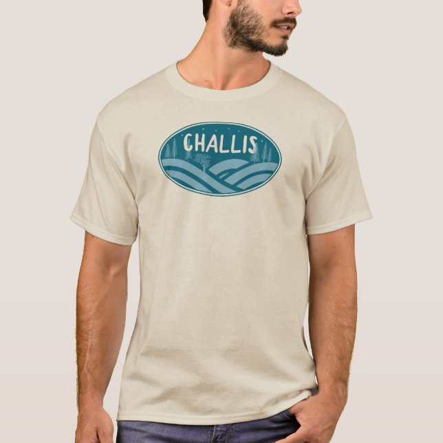 Challis Idaho Outdoors T-Shirt (Front)