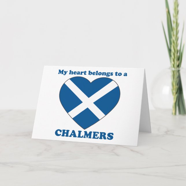 Chalmers Holiday Card (Front)