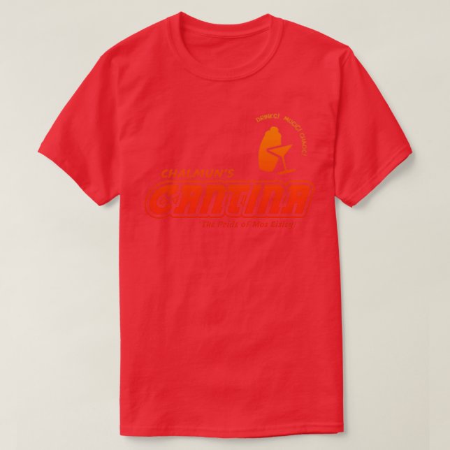 Chalmuns Cantina  T-Shirt (Design Front)
