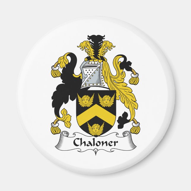 Chaloner Family Crest Magnet (Front)