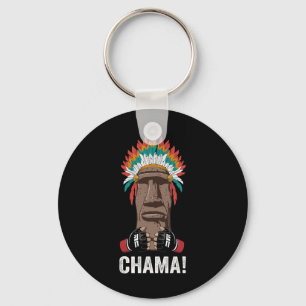 Chama Fighter Mma Fan Jjb Boxing Muay Thai Kickbox Key Ring