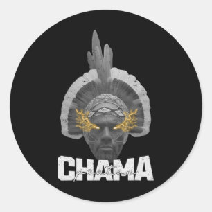Chama Paotan Alex Periera Mma Fan Jjb Boxing Muay Classic Round Sticker