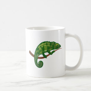 Chamäleon chameleon coffee mug