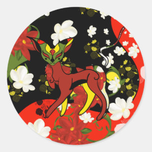 Chamalion Classic Round Sticker