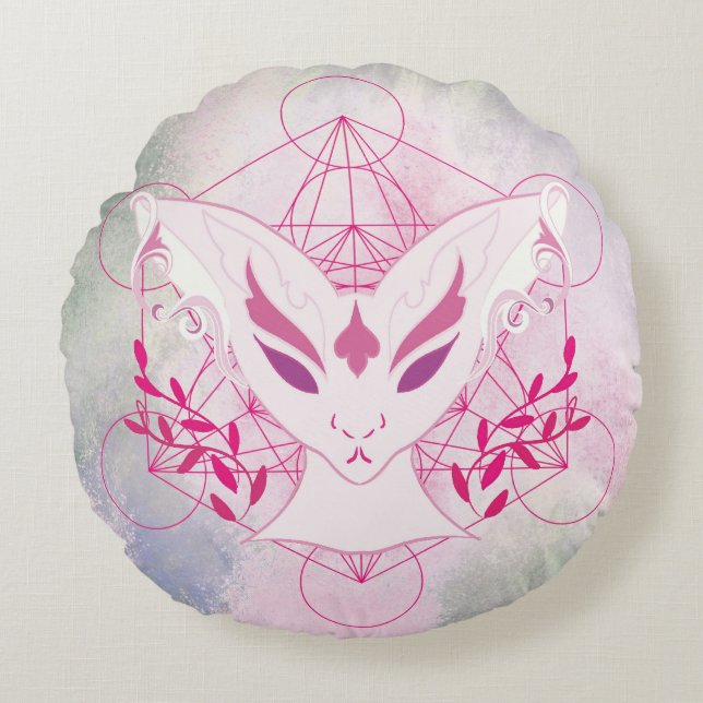 Chamalion Lineli Round Cushion (Front)