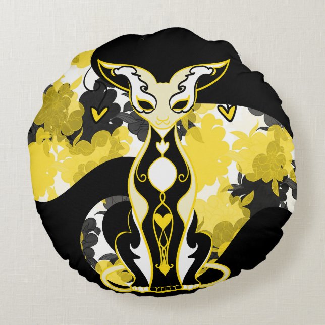Chamalion Round Cushions (Back)