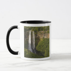 Chamarel Waterfall-highest on Mauritius, over Mug