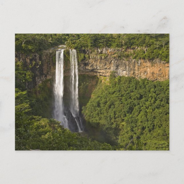 Chamarel Waterfall-highest on Mauritius, over Postcard (Front)