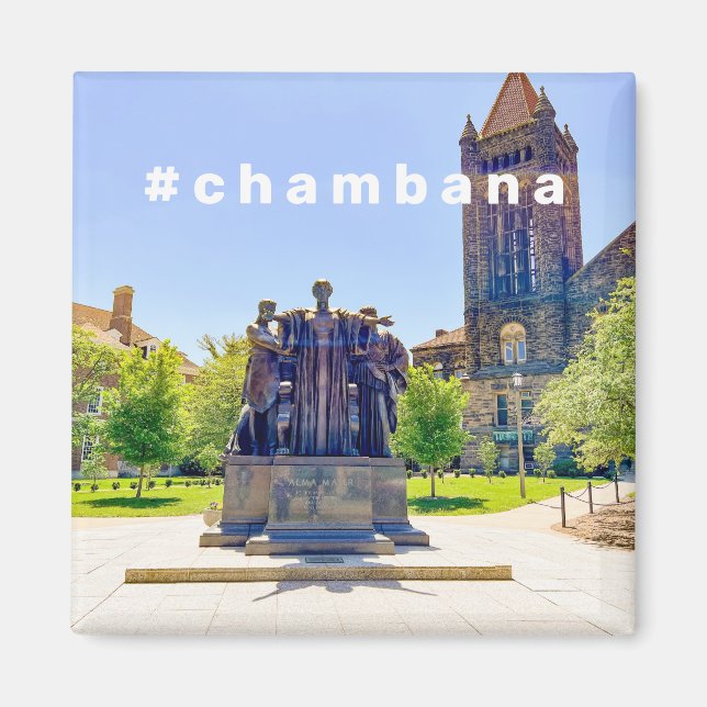 #Chambana Magnet (Front)
