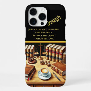 Chamber of Justice and Resolve iPhone 16 Pro Max Case