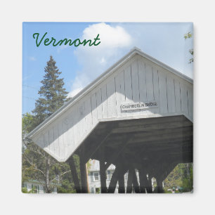 Chamberlin Bridge- Vermont Magnet