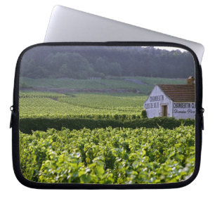 Chambertin Clos de Beze Grand Cru vineyard with Laptop Sleeve