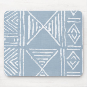 Chambray Mud Cloth Mouse Pad