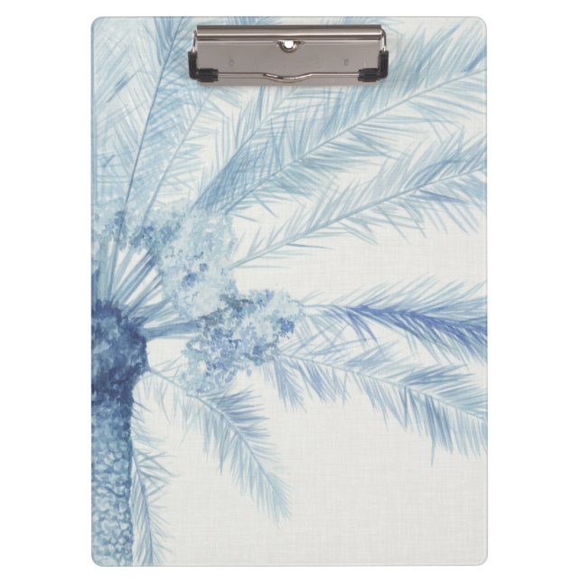 Chambray Palms II Clipboard (Front)