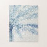 Chambray Palms II Jigsaw Puzzle<br><div class="desc">Floral</div>