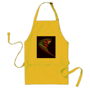 Chameleon Abstract Art Apron