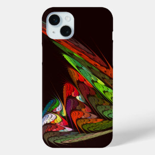 Chameleon Abstract Art iPhone 15 Mini Case
