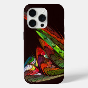 Chameleon Abstract Art iPhone 15 Pro Case