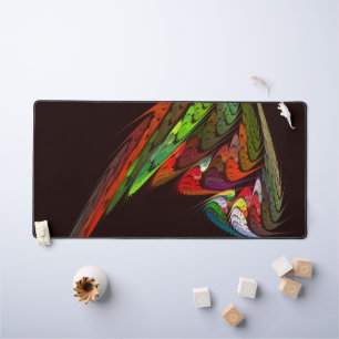 Chameleon Abstract Art Desk Mat