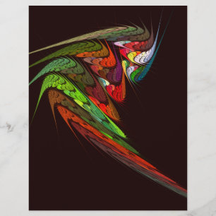 Chameleon Abstract Art Flyer