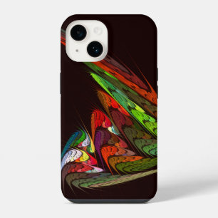 Chameleon Abstract Art iPhone 14 Case