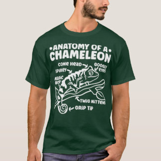 Chameleon Anatomy Of A Chameleon 1 T-Shirt